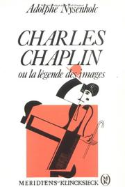 Cover of: Charles Chaplin, ou, La légende des images