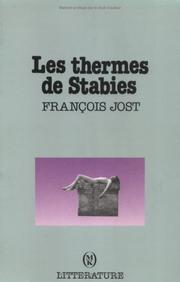 Cover of: Les thermes de Stabies