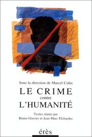 Cover of: Le crime contre l'humanité