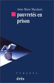 Cover of: Pauvretés en prison