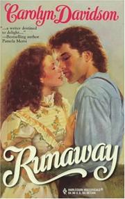 Cover of: Runaway by Carolyn Davidson