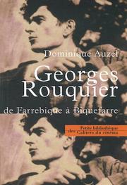 Cover of: Georges Rouquier  by Dominique Auzel, Jean-Claude Carrière