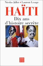 Cover of: Haiti by Nicolas Jallot