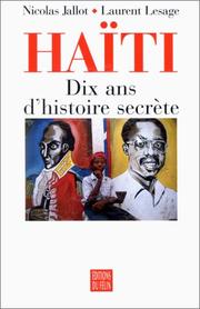 Cover of: Haïti: dix ans d'histoire secrète