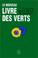 Cover of: Le nouveau livre des Verts