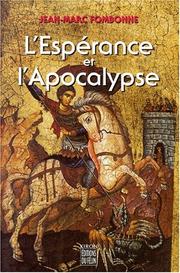 Cover of: L' espérance et l'Apocalypse