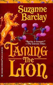 Taming The Lion by Suzanne Barclay