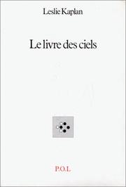 Cover of: Le livre des ciels