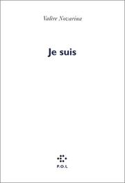 Cover of: Je suis by Valère Novarina