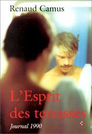 Cover of: L'e sprit des terrasses: journal 1990