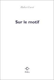 Cover of: Sur le motif