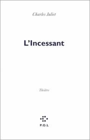 Cover of: L'Incessant