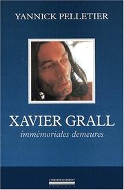 Cover of: Xavier Grall: immémoriales demeures