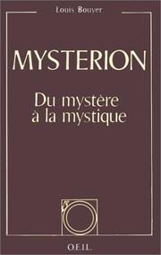 Cover of: Mysterion by Louis Bouyer, Louis Bouyer