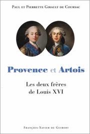 Cover of: Les deux frères de Louis XVI