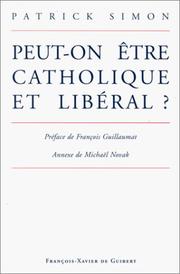 Cover of: Peut-on être catholique et libéral?
