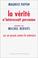 Cover of: La vérité n'intéressait personne