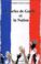 Cover of: Charles de Gaulle et la nation