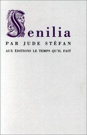 Cover of: Senilia