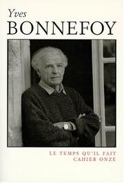 Cover of: Yves bonnefoy