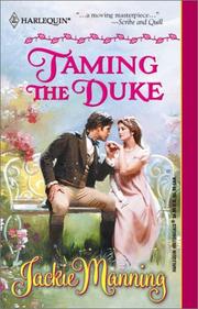 Cover of: Taming The Duke