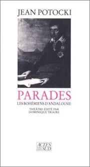 Cover of: Parades by Jan Potocki, Jan Potocki