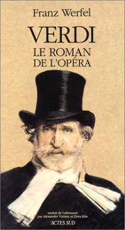 Cover of: Verdi by Franz Werfel