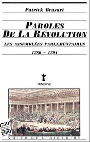 Paroles de la Révolution by Patrick Brasart