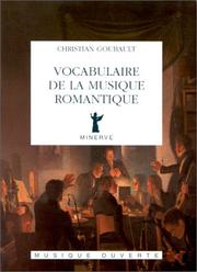 Cover of: Vocabulaire de la musique romantique