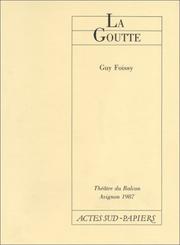 Cover of: La goutte