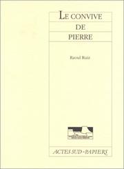 Cover of: Le convive de Pierre