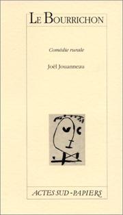 Cover of: Le bourrichon by Joël Jouanneau