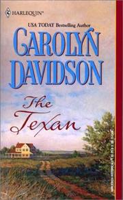 Cover of: The Texan by Carolyn Davidson