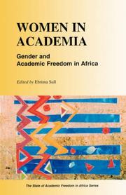 Cover of: Women in academia: gender and academic freedom in Africa