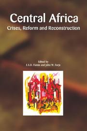 Cover of: Central Africa. Crises, Reform and Reconstruction