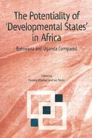 Cover of The Potentiality of Developmental States in Africa (Codesria Book) by 