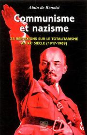 Cover of: Communisme et nazisme by Alain de Benoist