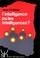 Cover of: L' intelligence ou les intelligences?