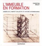 Cover of: L' immeuble en formation: genèse de l'habitat collectif et avatars intermédiaires