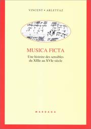 Cover of: Musica ficta by Vincent Arlettaz
