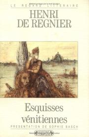 Cover of: Esquisses vénitiennes