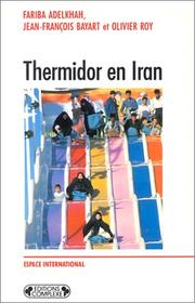 Cover of: Thermidor en Iran