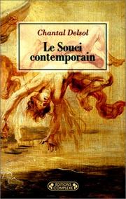 Cover of: Le souci contemporain