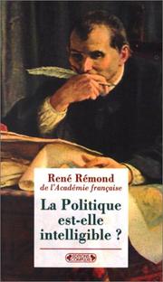 Cover of: La politique est-elle intelligible?