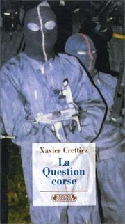 Cover of: La question corse