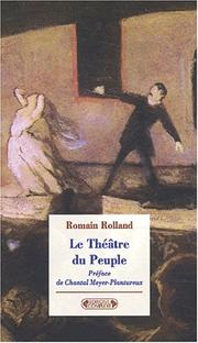 Le théâtre du peuple by Romain Rolland