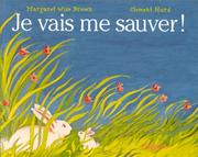 Cover of: Je Vais Me Sauver by Jean Little