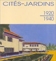 Cover of: Cités-jardins, 1920-1940, en Belgique