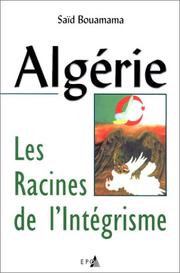 Cover of: Algérie by Saïd Bouamama