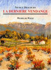 Cover of: La dernière vendange